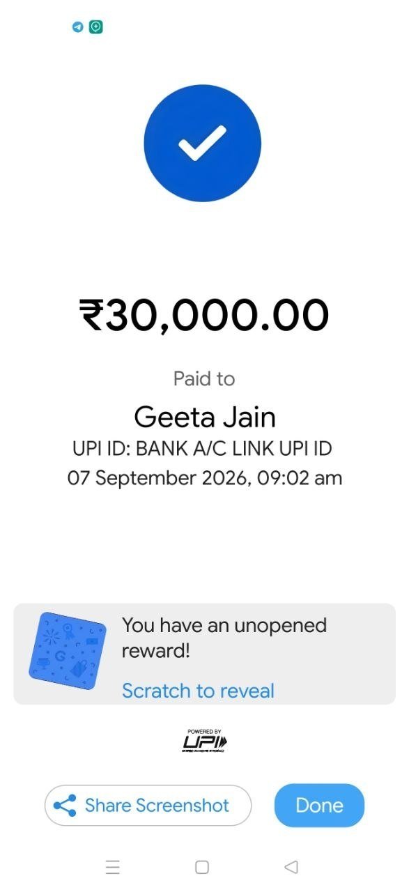 Payout proof